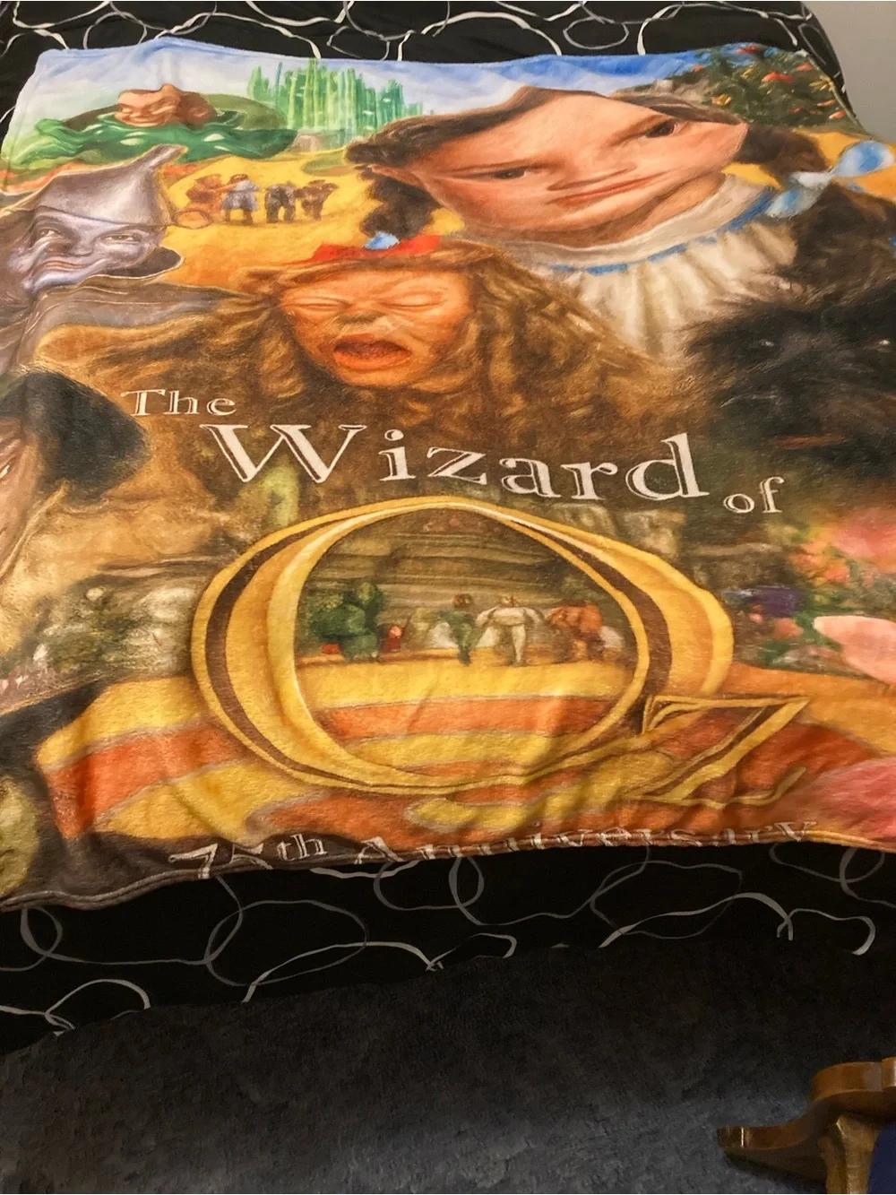 Wizard of Oz Plush Throw Blanket - Multi Color